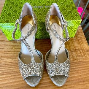 Gianni Bini glitter heels